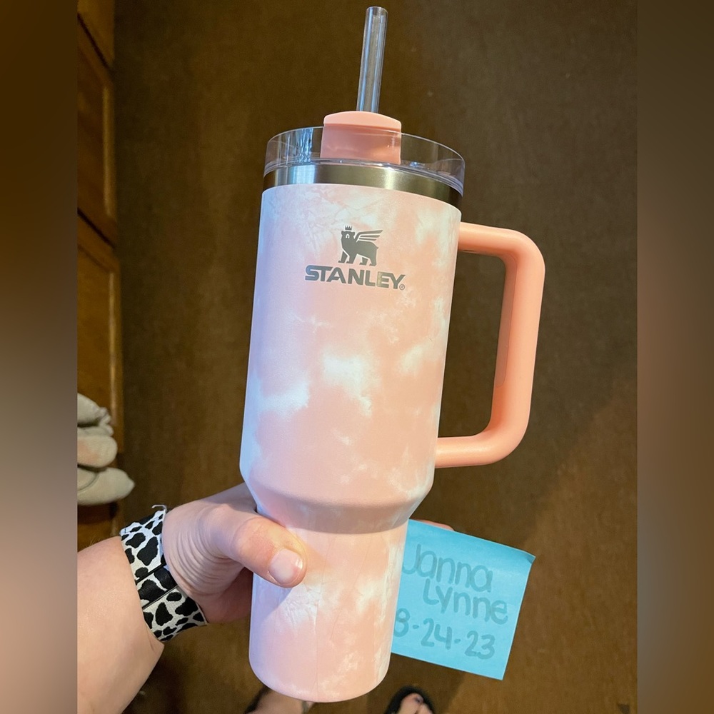 Stanley Quencher2.0 Target Exclusive Peach Tie-Dye